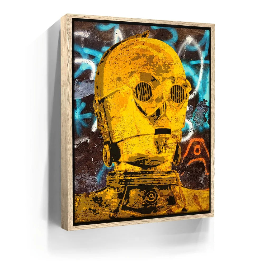 Featured image 9 for C-3PO Graffiti Canvas Set