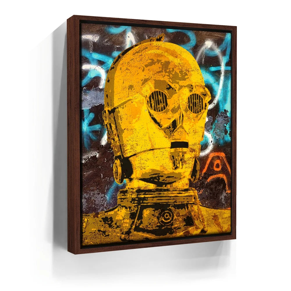 Featured image 10 for C-3PO Graffiti Canvas Set