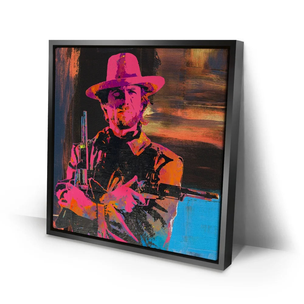 Featured image 2 for CLINT EASTWOOD CANVAS SET - SQUARE