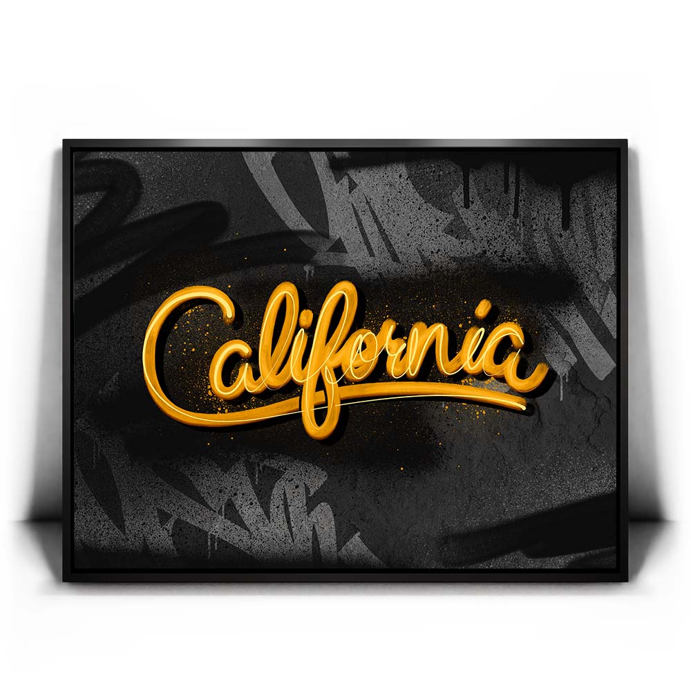 California Gold - Calligraphy