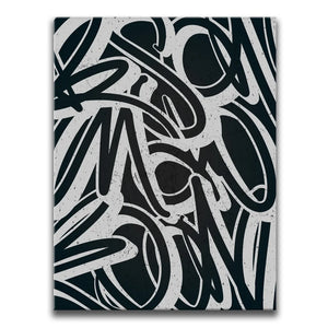 Calligraphy VIII - Grey