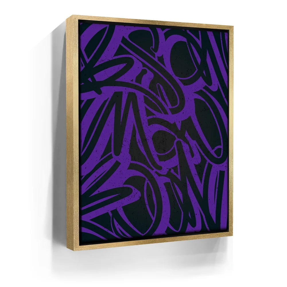 Featured image 8 for Calligraphy VIII - Purple