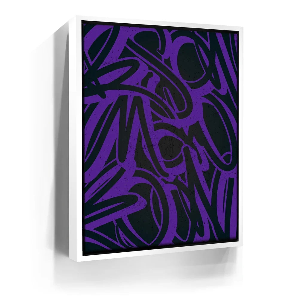 Featured image 7 for Calligraphy VIII - Purple