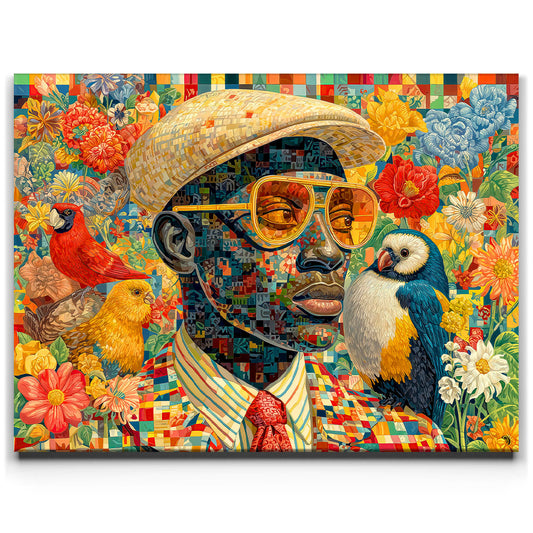 Whistle While I Flex Posters, Prints, & Visual Artwork TheGoatWallArt LANDSCAPE 24x18 0.75" STANDARD