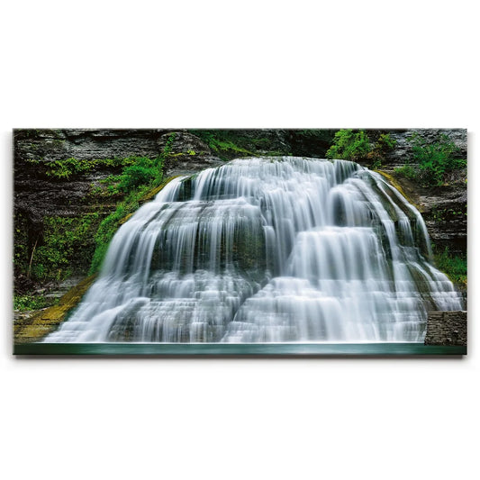 Cascading Grace Posters, Prints, & Visual Artwork TheGoatWallArt LANDSCAPE - WIDE 30x15 0.75" STANDARD