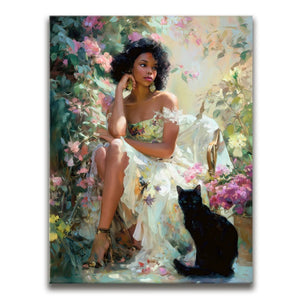 Cat In The Blossom Hour