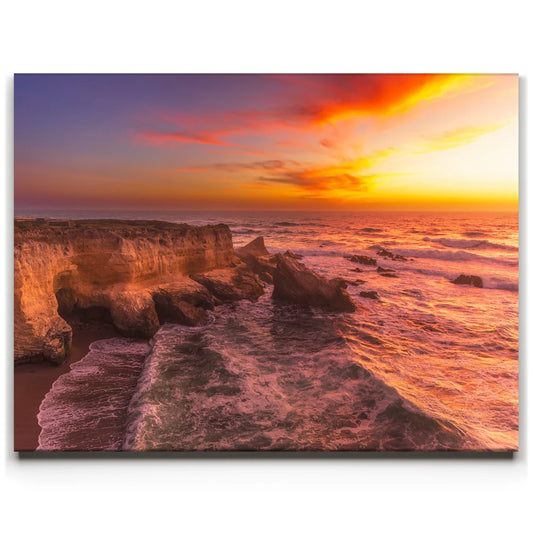 Central Coast Crescendo Posters, Prints, & Visual Artwork TheGoatWallArt LANDSCAPE 24x18 0.75" STANDARD