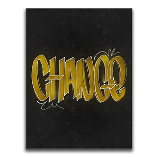 Change - Calligraphy