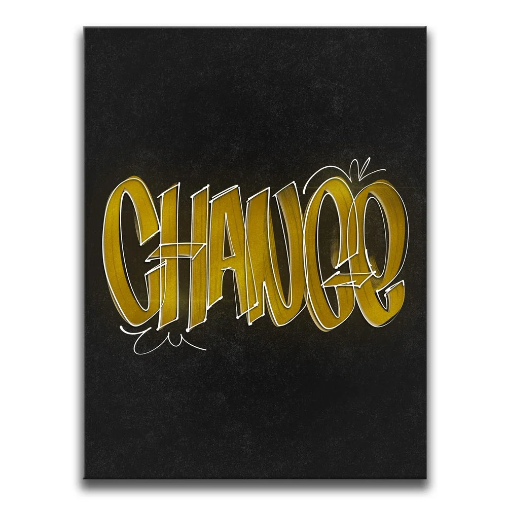 Featured image 1 for Change - Calligraphy