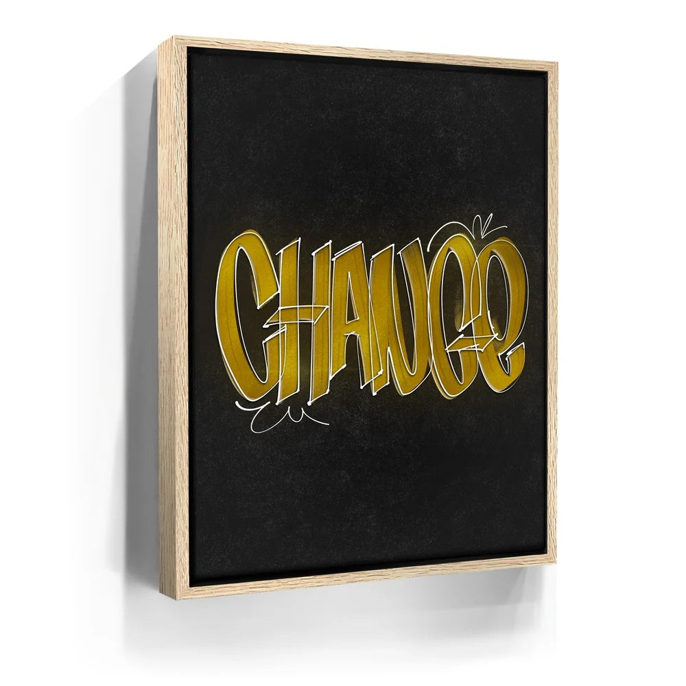Featured image 10 for Change - Calligraphy