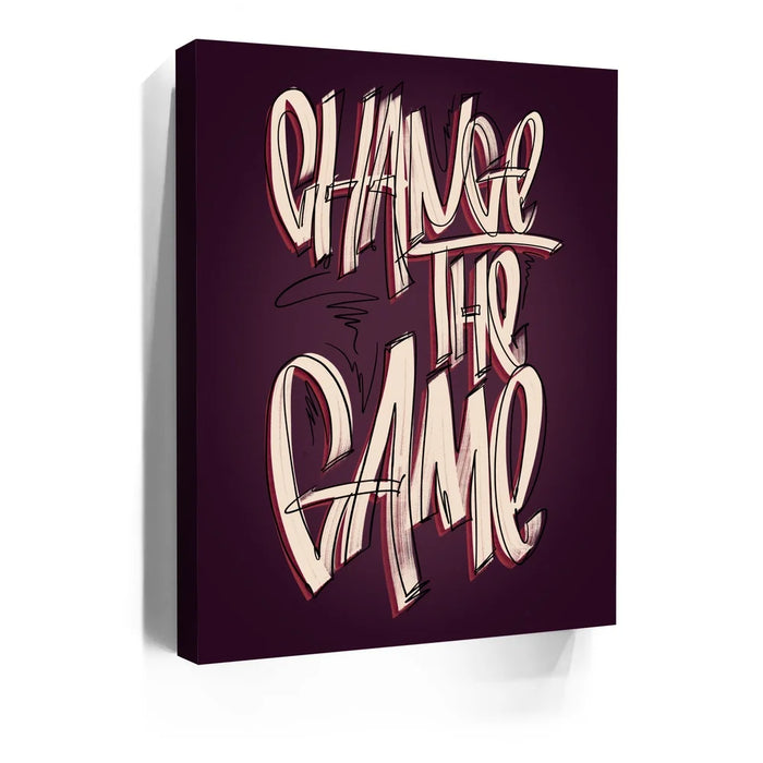 Featured image 5 for Change The Game - Calligraphy