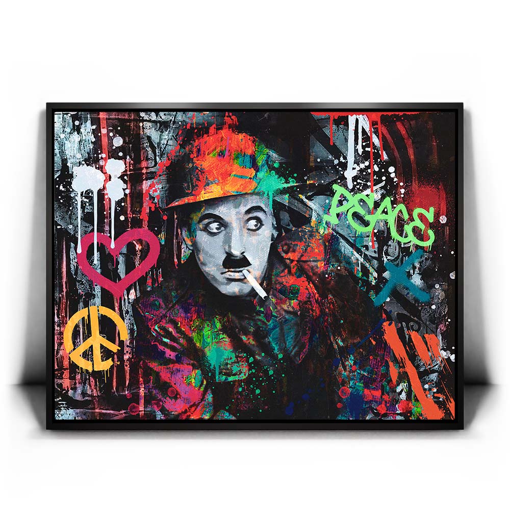 Charlie Chaplin - Graffiti