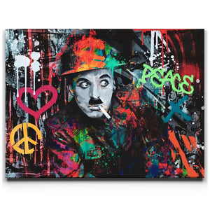 Charlie Chaplin - Graffiti