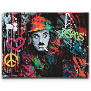Charlie Chaplin - Graffiti