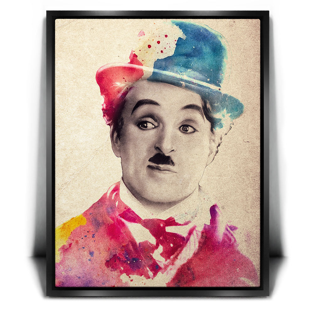Charlie Chaplin - Watercolor