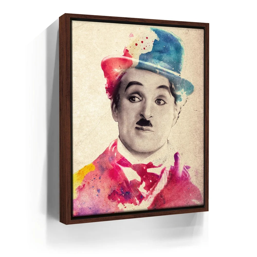 Featured image 10 for Charlie Chaplin - Watercolor