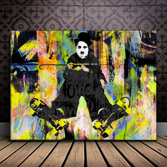 Charlie Chaplin Colorful II