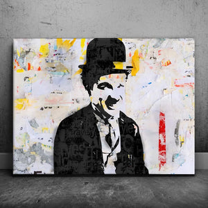 Charlie Chaplin Stencil II