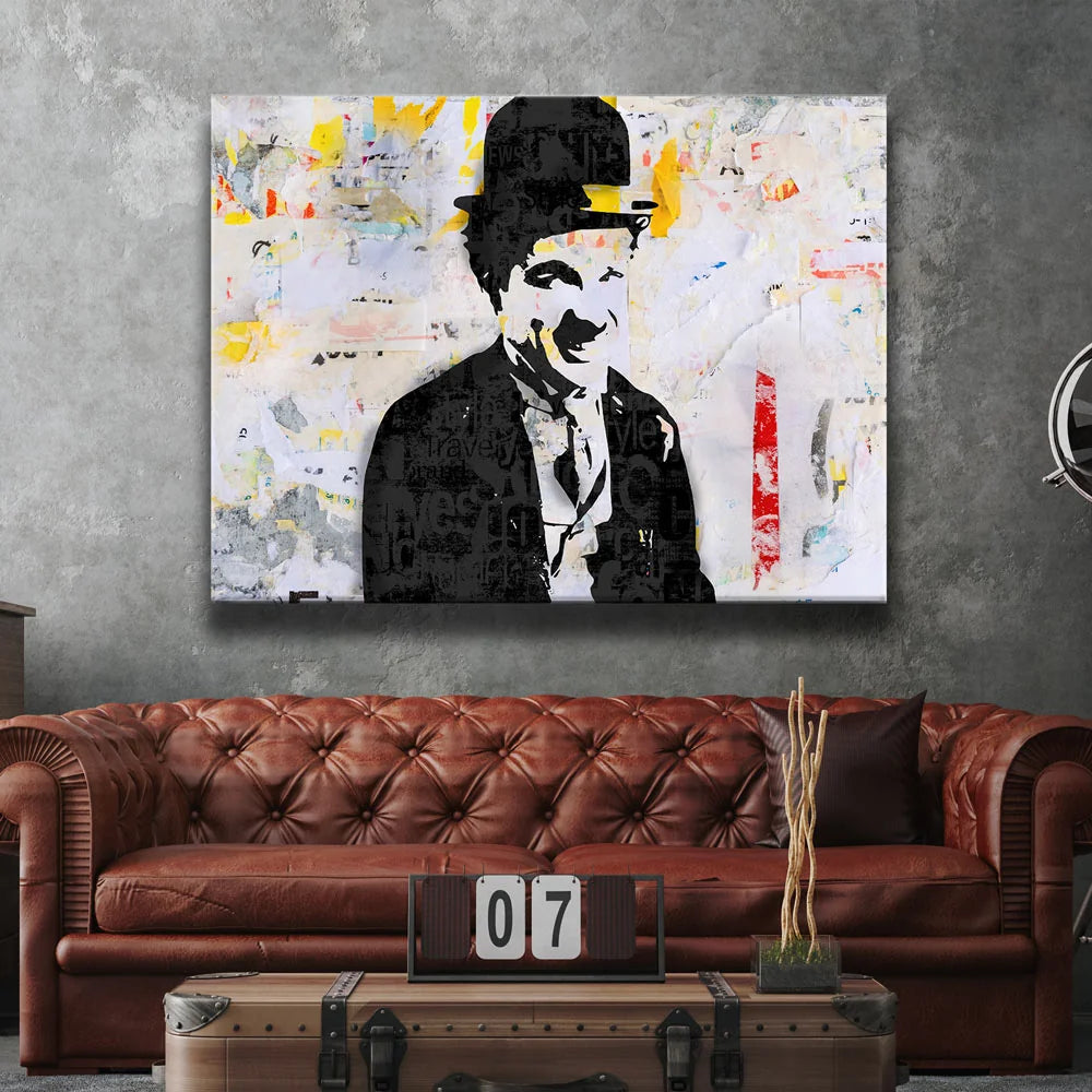 Featured image 2 for Charlie Chaplin Stencil II