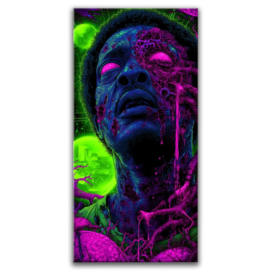 Chemical Saint Posters, Prints, & Visual Artwork TheGoatWallArt PORTRAIT - TALL 15x30 0.75" STANDARD