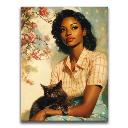 Cherry Blossoms In Spring Posters, Prints, & Visual Artwork TheGoatWallArt PORTRAIT 18x24 0.75" STANDARD