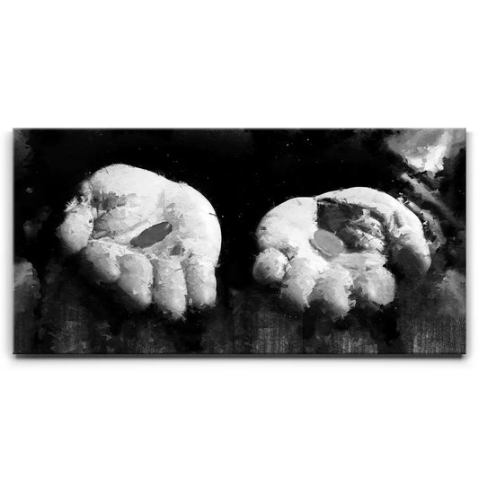 Choice - Black and White Posters, Prints, & Visual Artwork TheGoatWallArt LANDSCAPE - WIDE 30x15 0.75" STANDARD