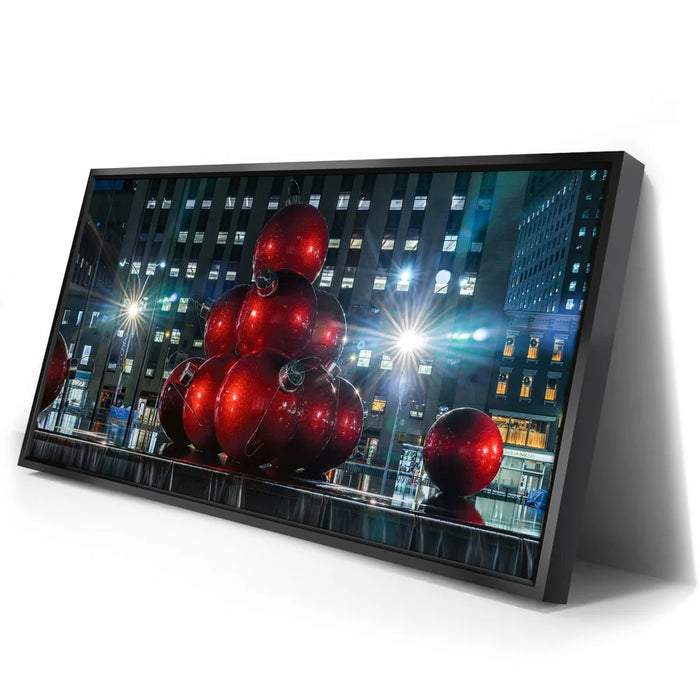 Featured image 2 for Christmas Balls In Front Of Radio City Music Hall,  New York City