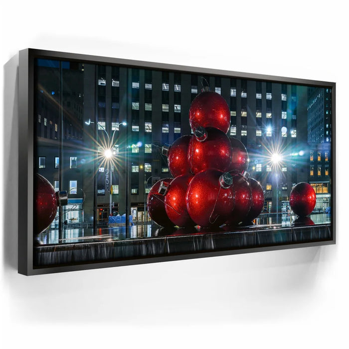 Featured image 5 for Christmas Balls In Front Of Radio City Music Hall,  New York City