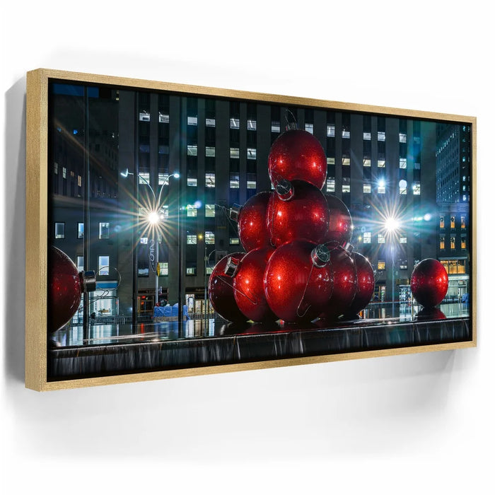 Featured image 7 for Christmas Balls In Front Of Radio City Music Hall,  New York City