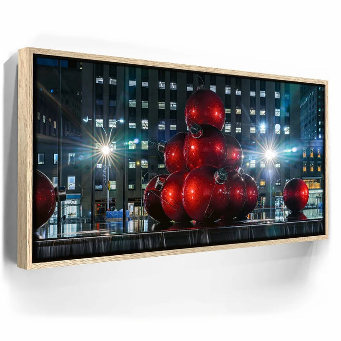 Featured image 9 for Christmas Balls In Front Of Radio City Music Hall,  New York City