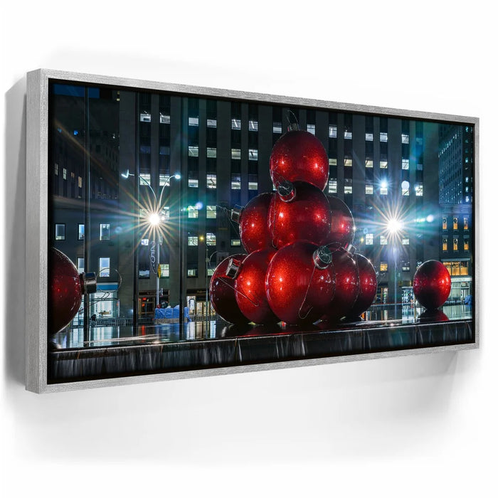 Featured image 8 for Christmas Balls In Front Of Radio City Music Hall,  New York City