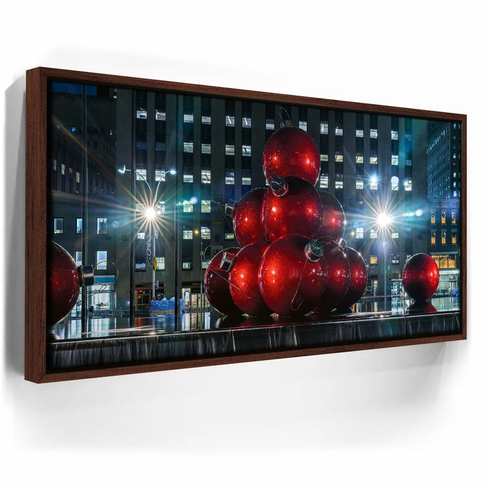 Featured image 10 for Christmas Balls In Front Of Radio City Music Hall,  New York City