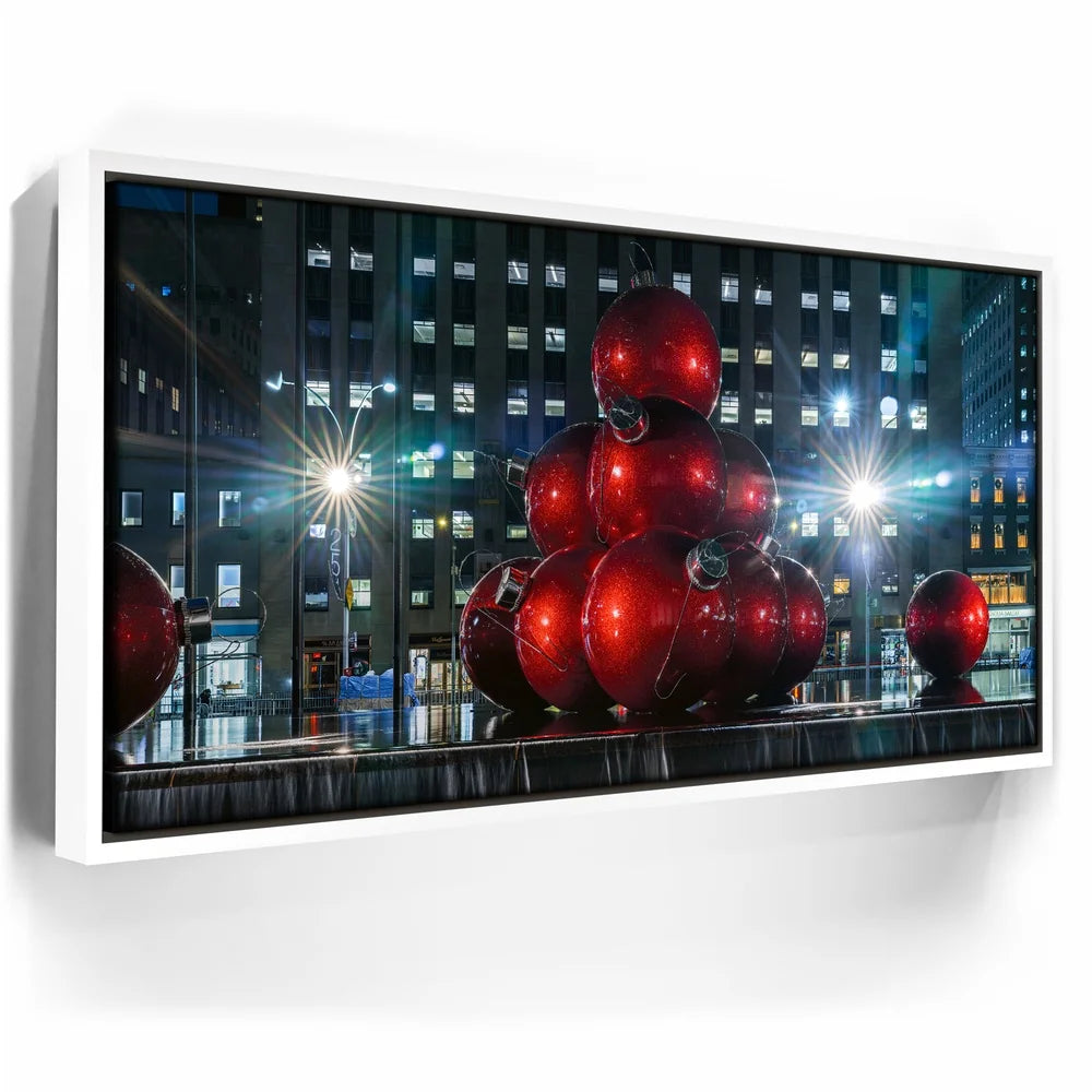 Featured image 6 for Christmas Balls In Front Of Radio City Music Hall,  New York City
