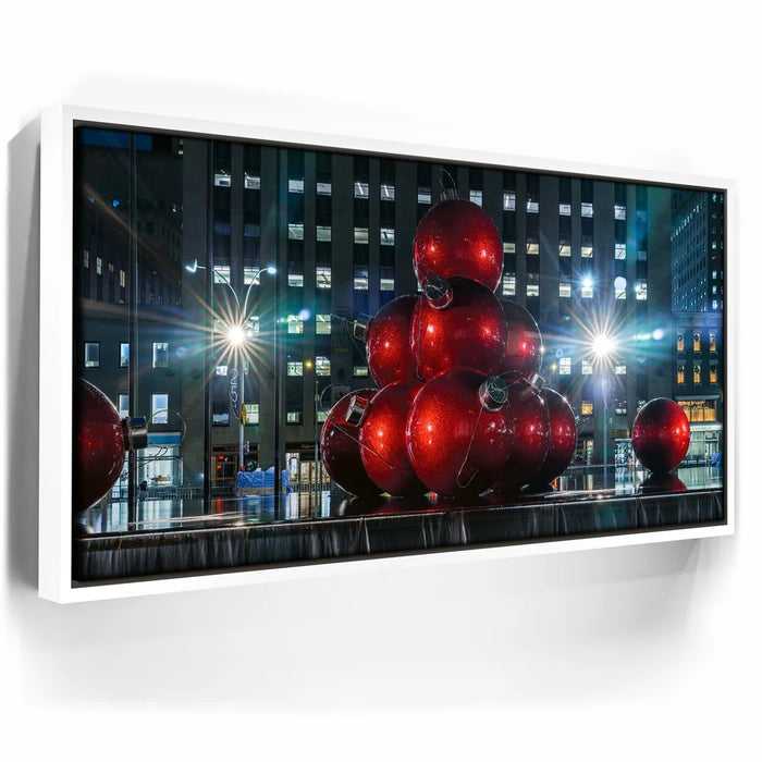 Featured image 6 for Christmas Balls In Front Of Radio City Music Hall,  New York City