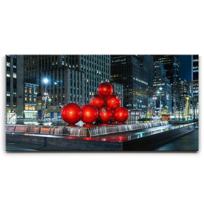 Featured image 1 for Christmas Decorations In Front Of Radio City Music Hall, New York City