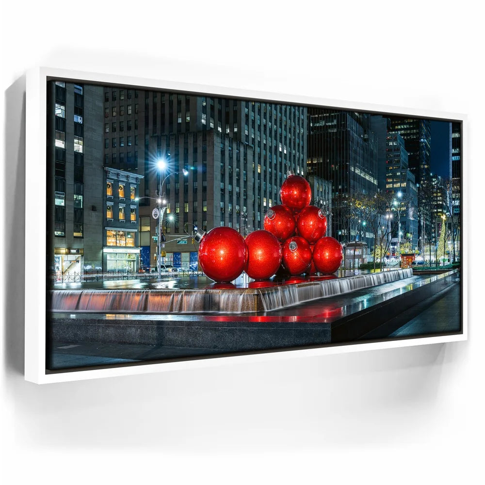 Featured image 6 for Christmas Decorations In Front Of Radio City Music Hall, New York City