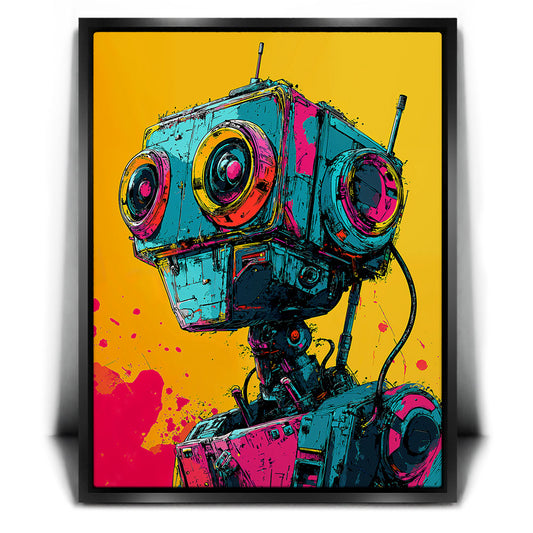 Chromatic Companion Posters, Prints, & Visual Artwork TheGoatWallArt PORTRAIT 18x24 1.70" BLACK FRAME