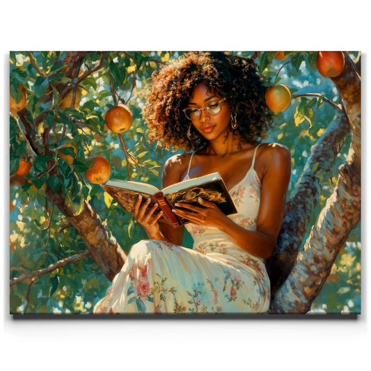 Citrus And Chapters Posters, Prints, & Visual Artwork TheGoatWallArt LANDSCAPE 24x18 0.75" STANDARD