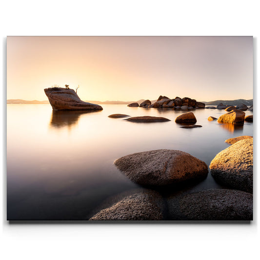 Coastal Warmth Posters, Prints, & Visual Artwork TheGoatWallArt LANDSCAPE 24x18 0.75" STANDARD