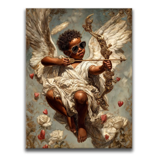 Cocoa Cupid Posters, Prints, & Visual Artwork TheGoatWallArt PORTRAIT 18x24 0.75" STANDARD