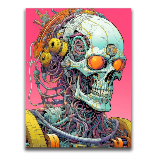 Coded Consciousness Posters, Prints, & Visual Artwork TheGoatWallArt PORTRAIT 18x24 0.75" STANDARD