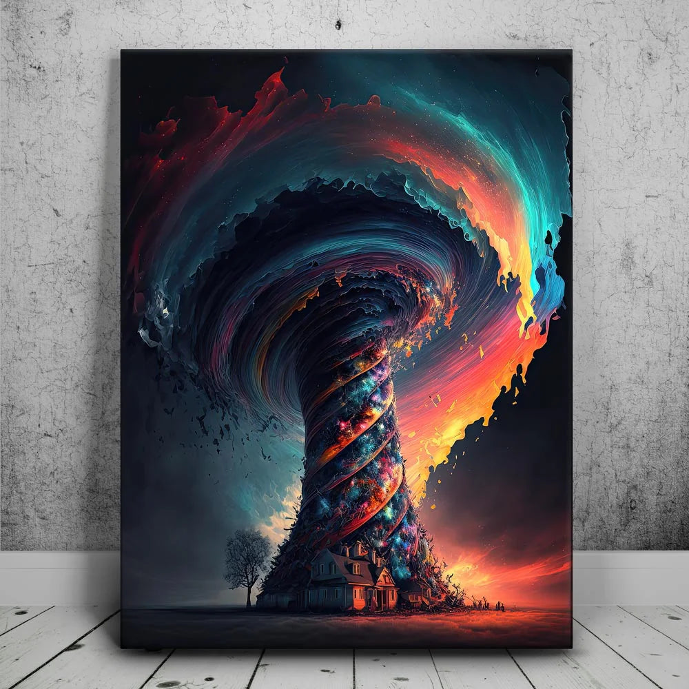 Featured image 1 for Colorful Tornado