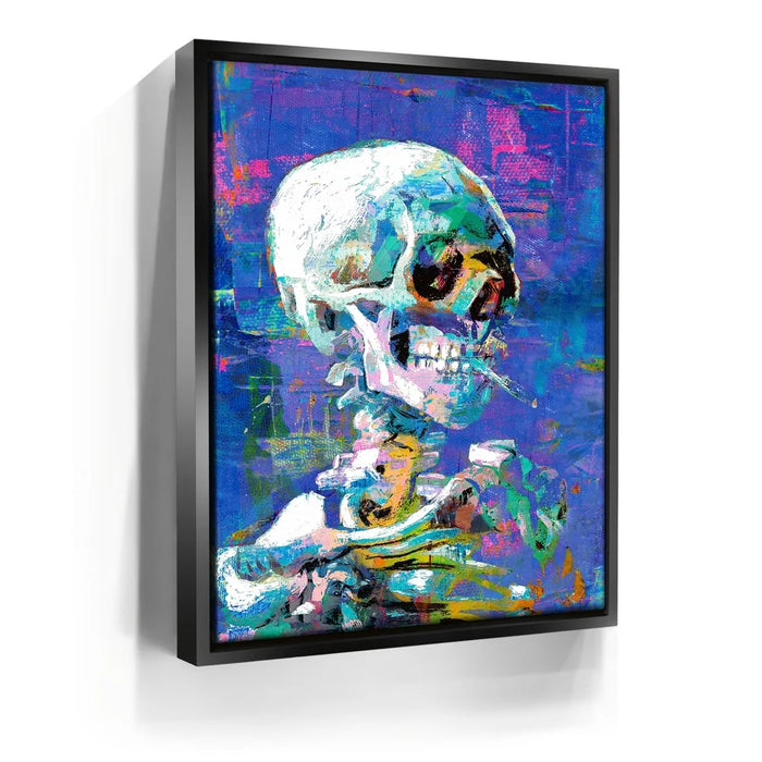 Featured image 5 for Colorful Van Gogh Smoking Skeleton