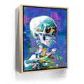 Featured image 9 for Colorful Van Gogh Smoking Skeleton