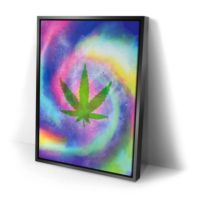 Featured image 2 for Colorful Weed Vortex - Big Leaf