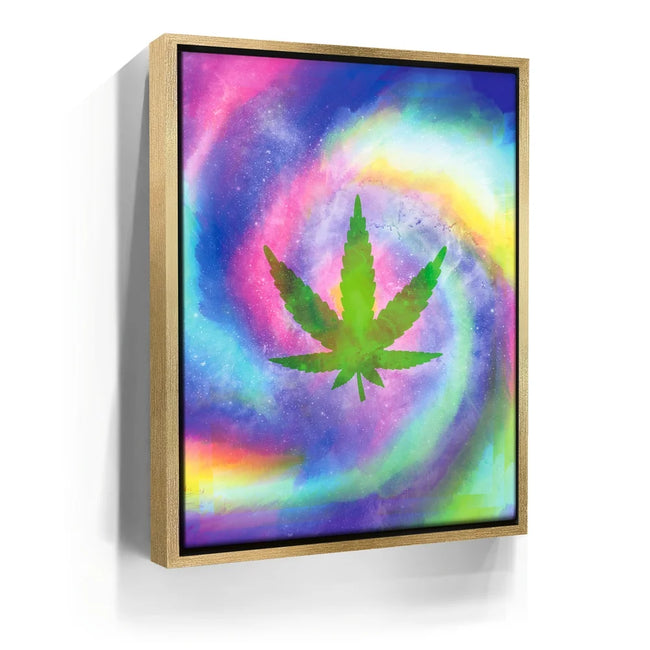 Featured image 7 for Colorful Weed Vortex - Big Leaf
