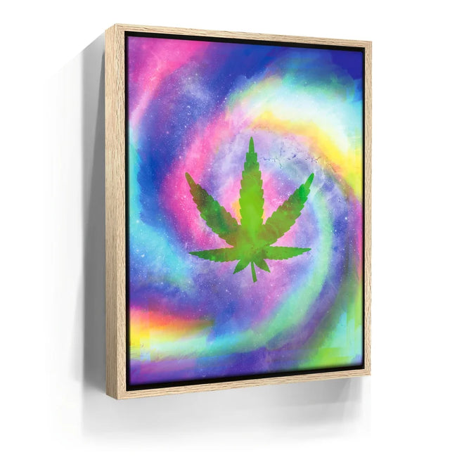 Featured image 9 for Colorful Weed Vortex - Big Leaf