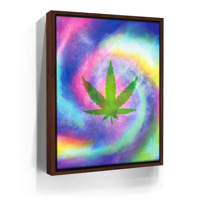 Featured image 10 for Colorful Weed Vortex - Big Leaf