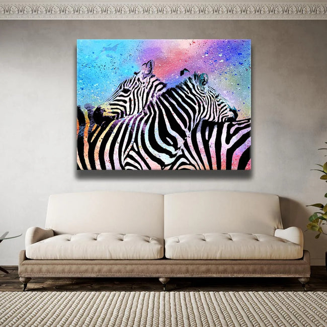 Featured image 2 for Colorful Zebras