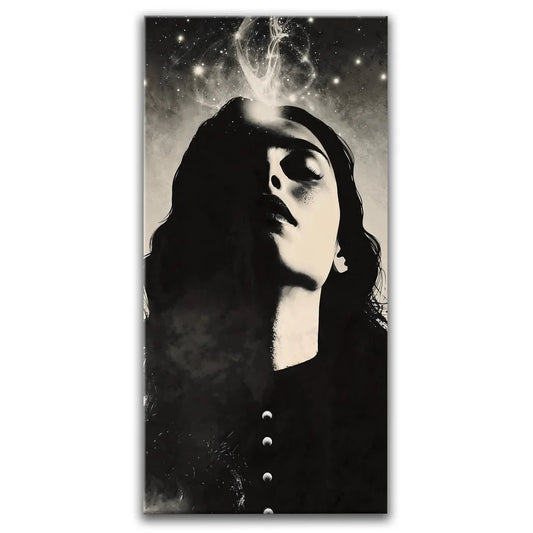 Connected To The Cosmos Posters, Prints, & Visual Artwork TheGoatWallArt PORTRAIT - TALL 15x30 0.75" STANDARD